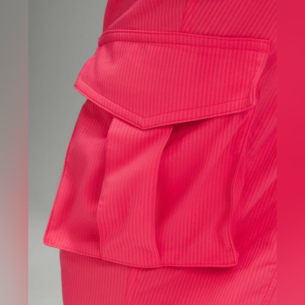 Lululemon NWT Dance Studio Relaxed Fit Mid Rise Cargo Joggers Glazed Pink Size M - Picture 4 of 15